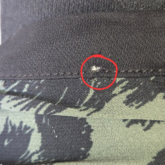 Reiss Katie Animal Print Flippy Dress Green Black Long Sleeve 4 NWT Office Party - Picture 6 of 8